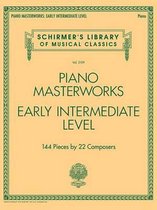 Piano bladmuziek, piano masterworks intermediate