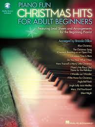 piano bladmuziek kerst, piano fun christmas adult beginners