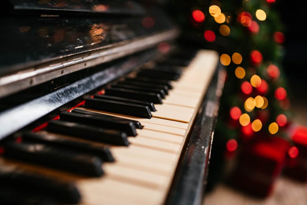 bladmuziek voor kerstliedjes piano