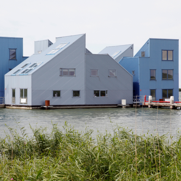 Moderne architectuur in Almere