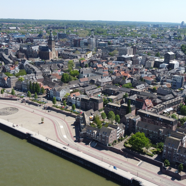Nijmegen Drone zicht