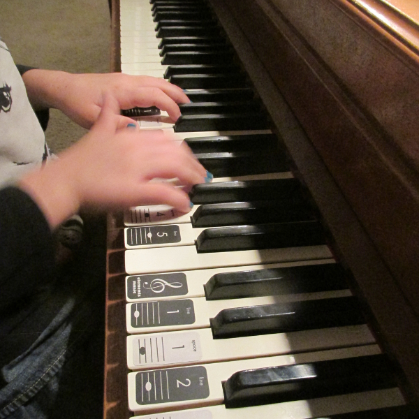 Bladmuziek voor de piano-beginner